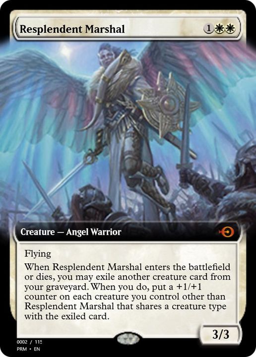 Resplendent Marshal in the group Magic the Gathering / Types / Creatures / Warrior at Proxyprinters.com (17959)