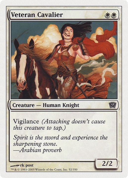 Veteran Cavalier in the group Magic the Gathering / Types / Creatures / Human at Proxyprinters.com (17965)