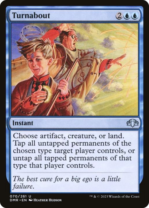 Turnabout in the group Magic the Gathering / Types / Colors / Blue at Proxyprinters.com (1797)