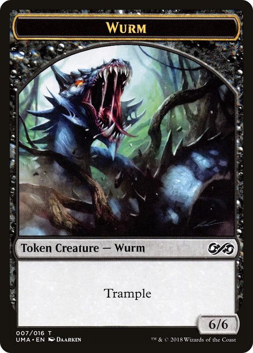 Wurm in the group Magic the Gathering / Types / Colors / Black at Proxyprinters.com (17980)