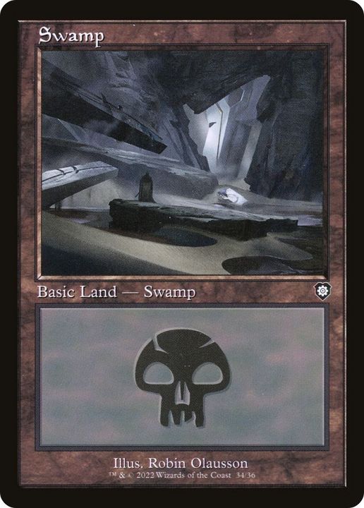 Swamp in the group Magic the Gathering / Sets / The Brothers' War Commander at Proxyprinters.com (18015)