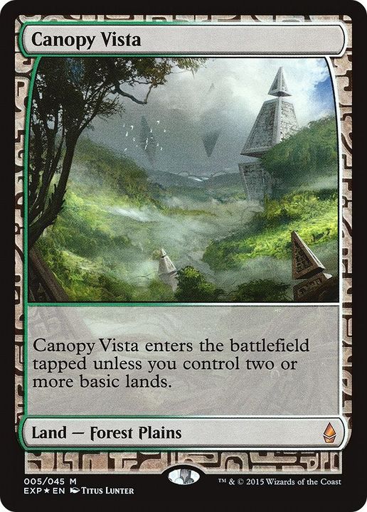 Canopy Vista in the group Magic the Gathering / Sets / Zendikar Expeditions at Proxyprinters.com (18020)