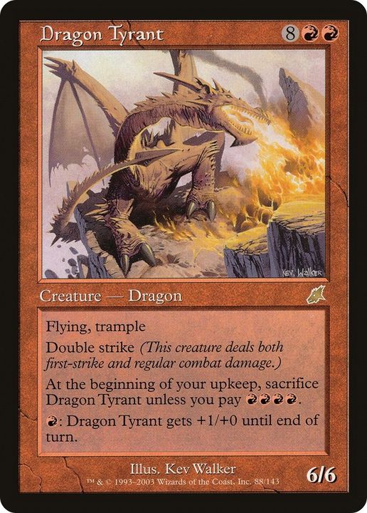 Dragon Tyrant in the group Magic the Gathering / Types / Colors / Red at Proxyprinters.com (1803)