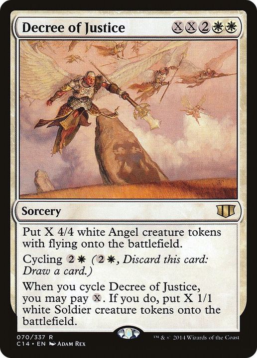 Decree of Justice in the group Magic the Gathering / Types / Colors / White at Proxyprinters.com (18033)