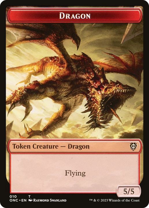 Dragon in the group Magic the Gathering / Types / Colors / Red at Proxyprinters.com (18034)