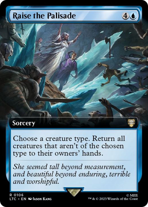 Raise the Palisade in the group Magic the Gathering / Types / Colors / Blue at Proxyprinters.com (18043)