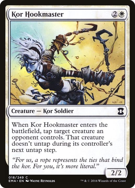 Kor Hookmaster in the group Magic the Gathering / Types / Colors / White at Proxyprinters.com (18065)