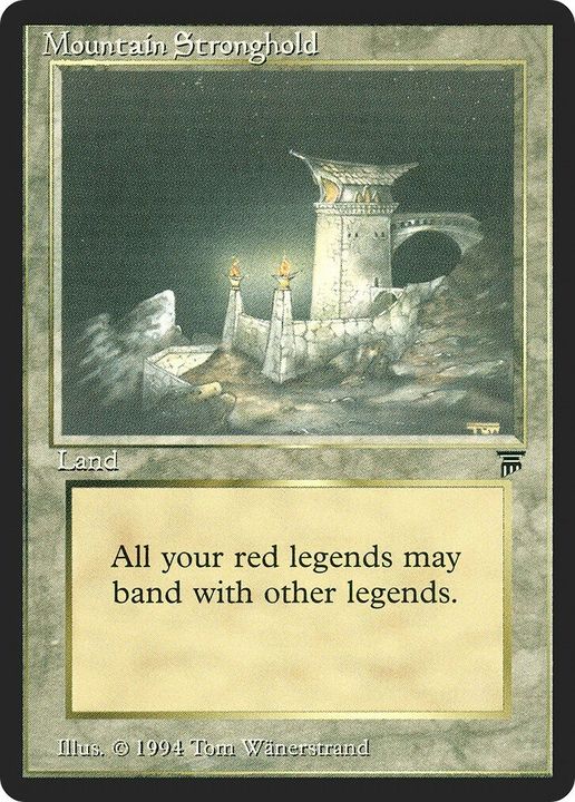 Mountain Stronghold in the group Magic the Gathering / Types / Colors / Colorless at Proxyprinters.com (18086)