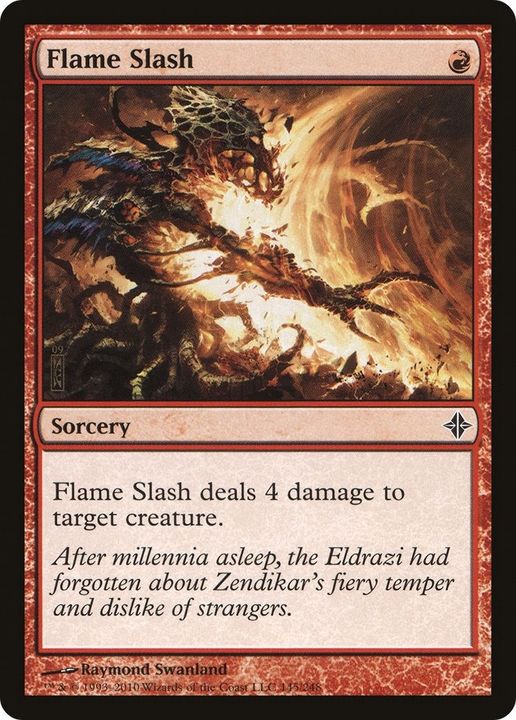 Flame Slash in the group Magic the Gathering / Types / Colors / Red at Proxyprinters.com (181)