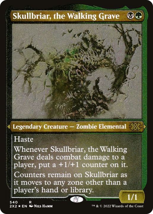 Skullbriar, the Walking Grave in the group Magic the Gathering / Types / Colors / Multicolors / B, G at Proxyprinters.com (18106)