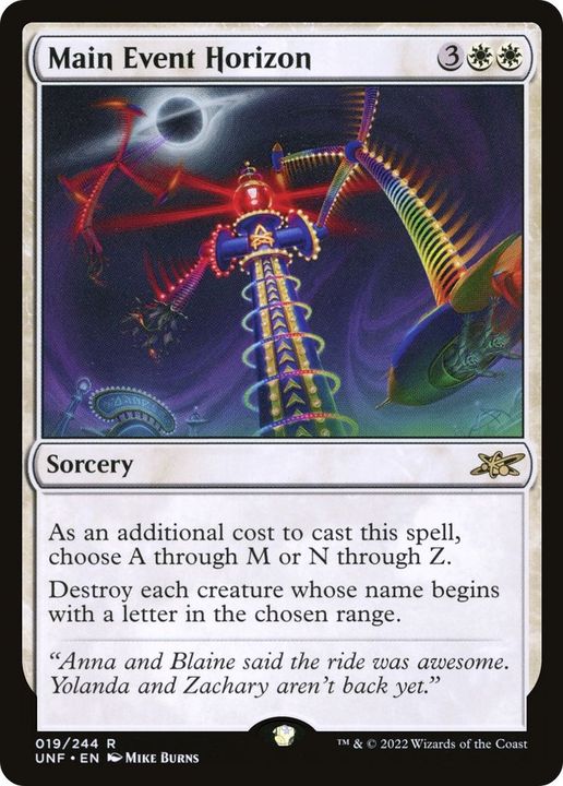 Main Event Horizon in the group Magic the Gathering / Types / Colors / White at Proxyprinters.com (18113)