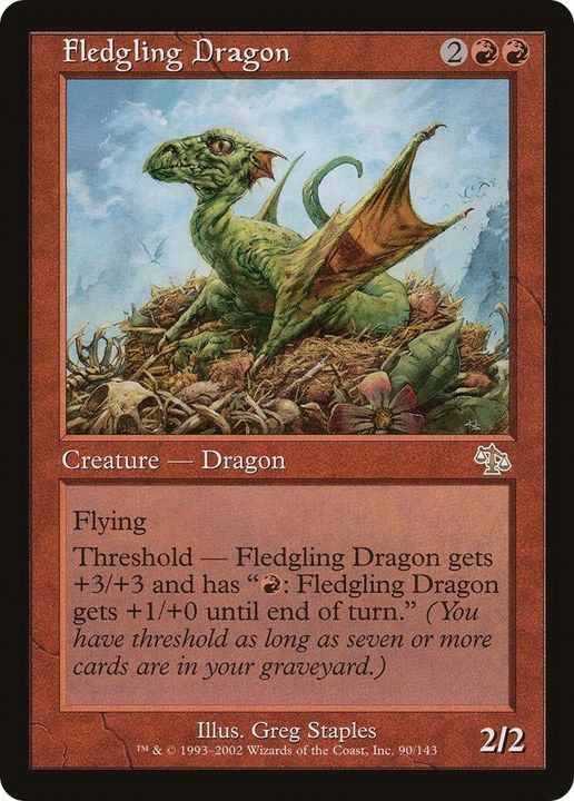 Fledgling Dragon in the group Magic the Gathering / Sets / Judgment at Proxyprinters.com (18117)