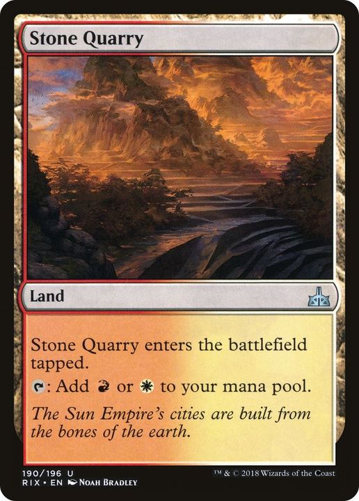 Stone Quarry in the group Magic the Gathering / Types / Colors / Colorless at Proxyprinters.com (18118)