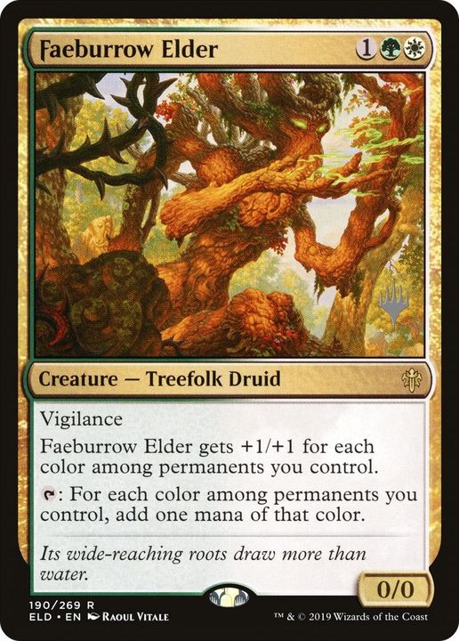 Faeburrow Elder in the group Magic the Gathering / Types / Colors / Multicolors / G, W at Proxyprinters.com (18131)