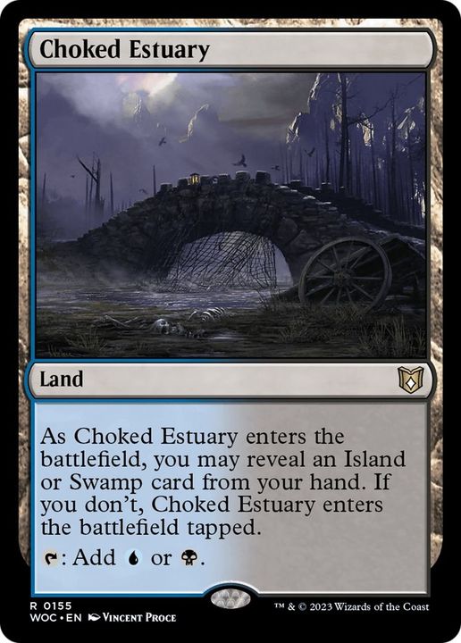 Choked Estuary in the group Magic the Gathering / Types / Colors / Colorless at Proxyprinters.com (18147)