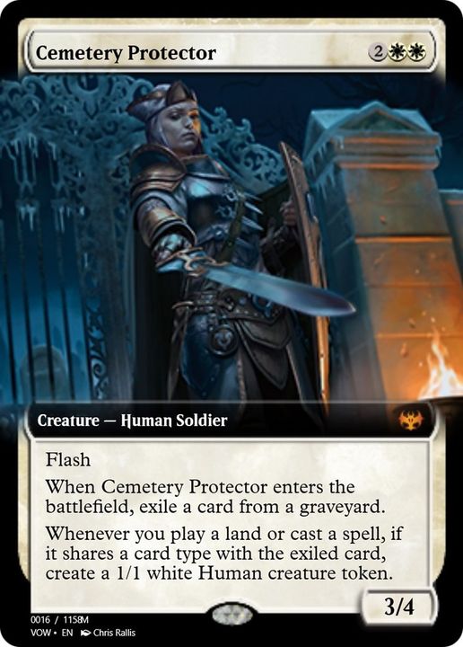 Cemetery Protector in the group Magic the Gathering / Types / Creatures / Human at Proxyprinters.com (18159)