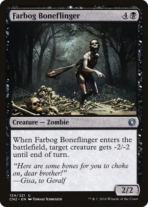 Farbog Boneflinger in the group Magic the Gathering / Types / Creatures / Zombie at Proxyprinters.com (18167)