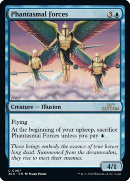 Phantasmal Forces in the group Magic the Gathering / Types / Colors / Blue at Proxyprinters.com (18170)