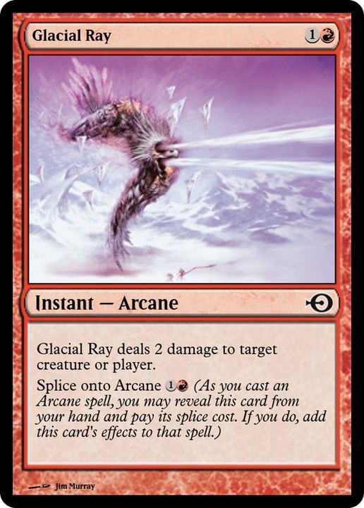 Glacial Ray in the group Magic the Gathering / Types / Colors / Red at Proxyprinters.com (1819)