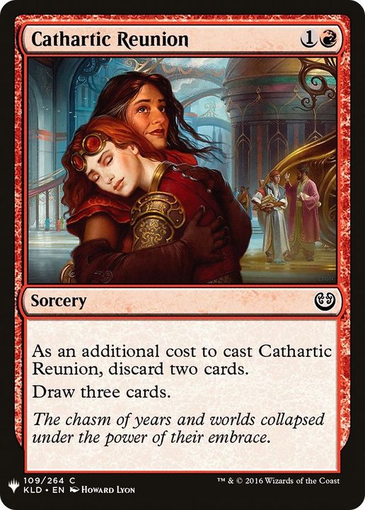 Cathartic Reunion in the group Magic the Gathering / Types / Colors / Red at Proxyprinters.com (18202)