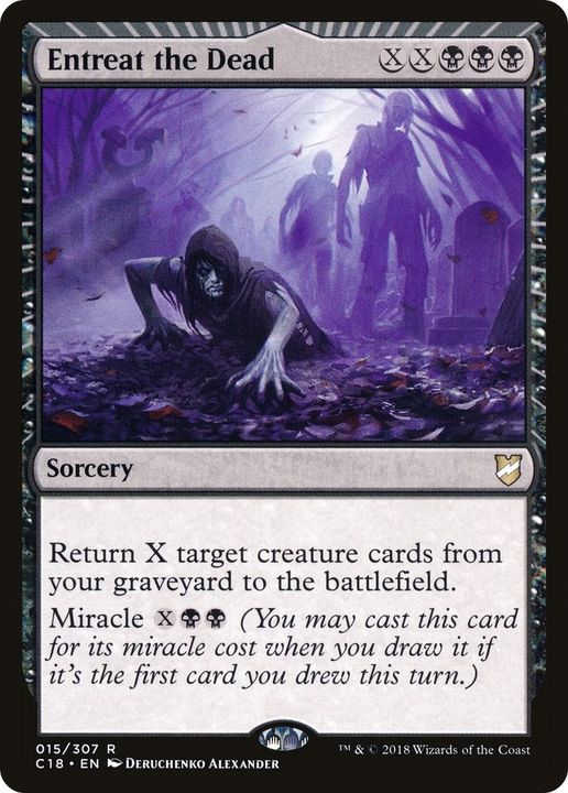 Entreat the Dead in the group Magic the Gathering / Types / Colors / Black at Proxyprinters.com (18216)