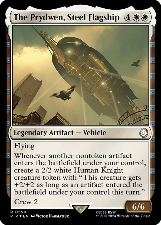 The Prydwen, Steel Flagship in the group Magic the Gathering / Types / Artifacts / Legendary Artifact at Proxyprinters.com (18219)