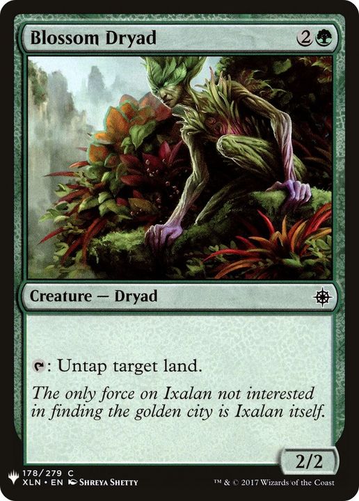 Blossom Dryad in the group Magic the Gathering / Types / Colors / Green at Proxyprinters.com (18226)