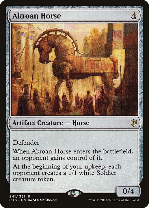 Akroan Horse in the group Magic the Gathering / Sets / Commander 2016 at Proxyprinters.com (18227)