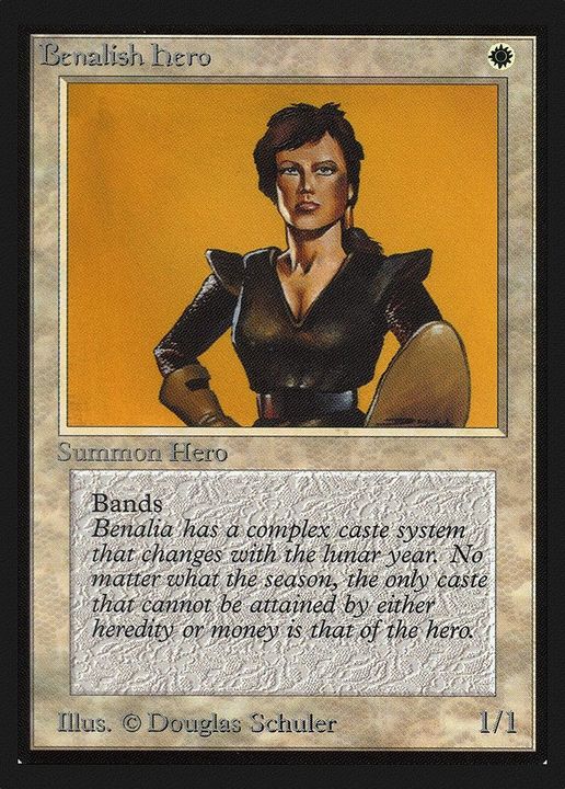 Benalish Hero in the group Magic the Gathering / Sets / Intl. Collectors' Edition at Proxyprinters.com (18228)