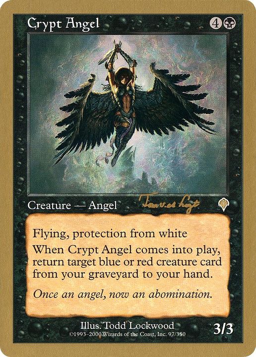 Crypt Angel in the group Magic the Gathering / Types / Colors / Black at Proxyprinters.com (18234)