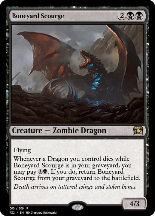 Boneyard Scourge in the group Magic the Gathering / Types / Creatures / Zombie at Proxyprinters.com (18235)