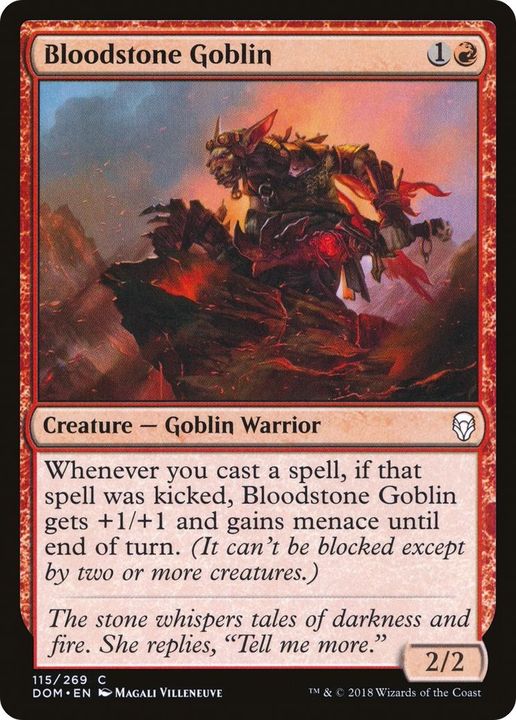 Bloodstone Goblin in the group Magic the Gathering / Types / Creatures / Warrior at Proxyprinters.com (18238)