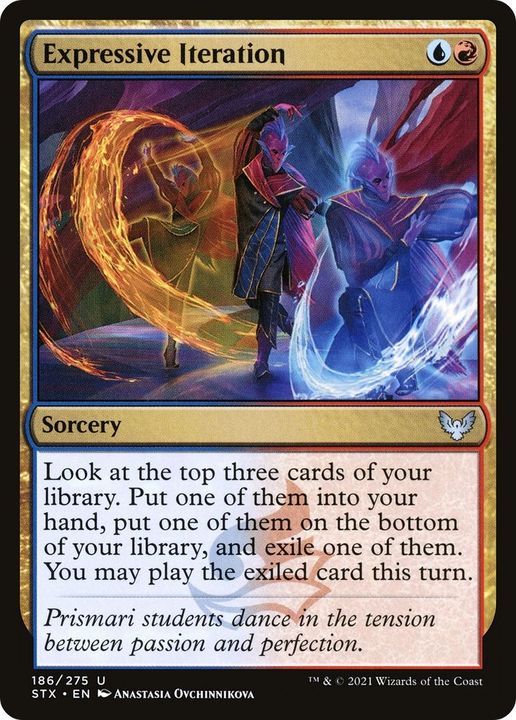 Expressive Iteration in the group Magic the Gathering / Sets / Strixhaven: School of Mages at Proxyprinters.com (18251)