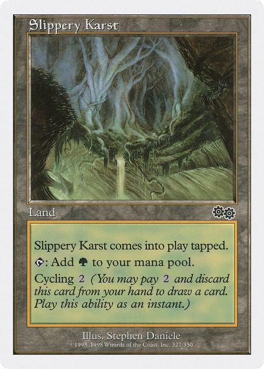 Slippery Karst in the group Magic the Gathering / Types / Colors / Colorless at Proxyprinters.com (18253)