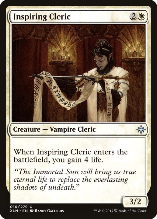 Inspiring Cleric in the group Magic the Gathering / Sets / Ixalan at Proxyprinters.com (18254)