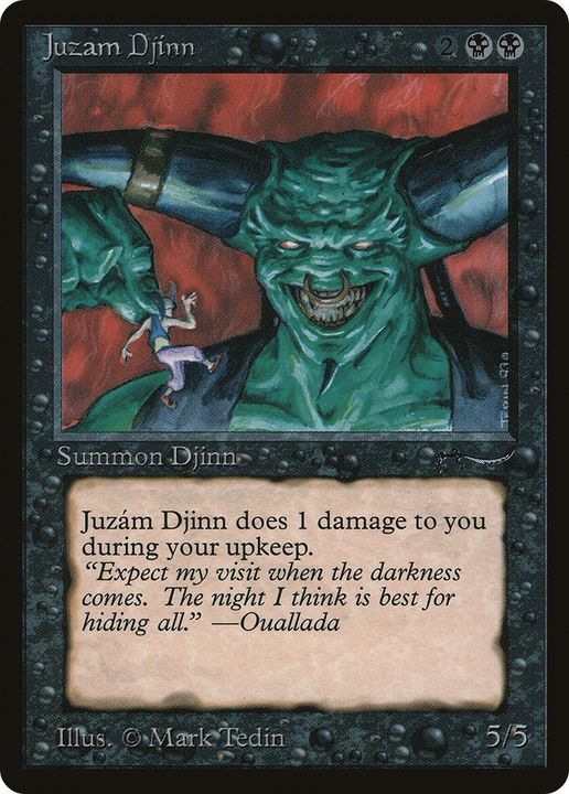 Juzám Djinn in the group Magic the Gathering / Types / Colors / Black at Proxyprinters.com (18260)