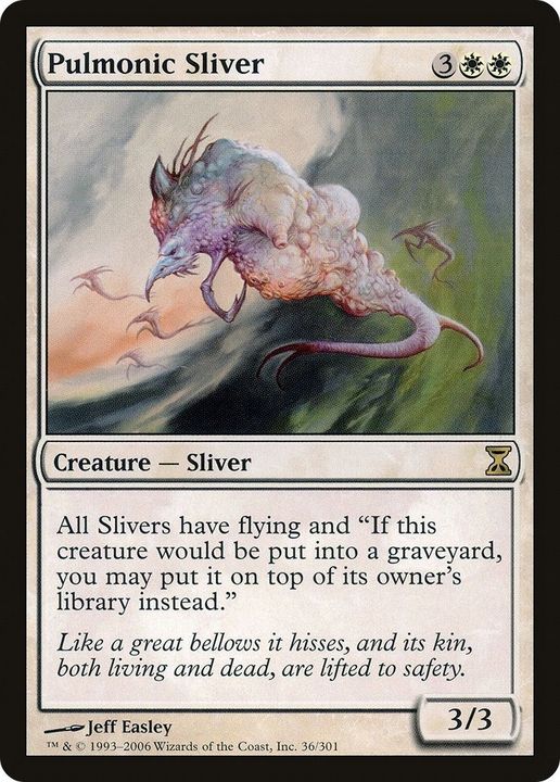 Pulmonic Sliver in the group Magic the Gathering / Types / Colors / White at Proxyprinters.com (18261)