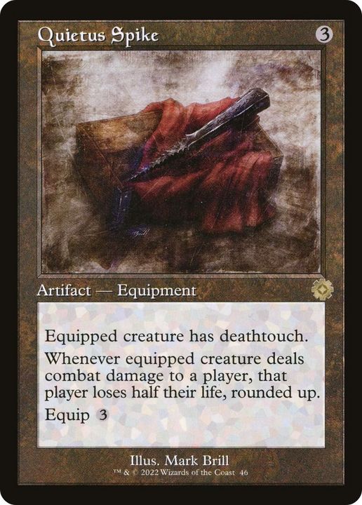 Quietus Spike in the group Magic the Gathering / Sets / The Brothers' War Retro Artifacts at Proxyprinters.com (18269)