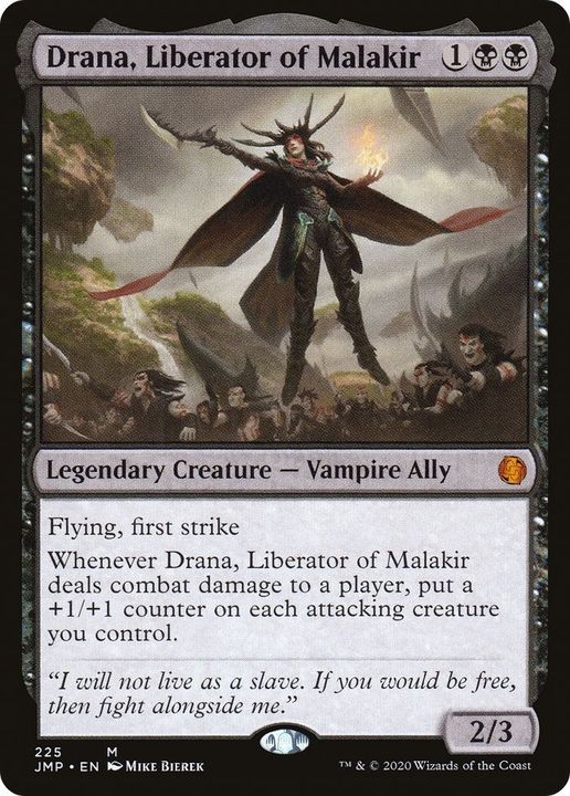 Drana, Liberator of Malakir in the group Magic the Gathering / Types / Colors / Black at Proxyprinters.com (18278)