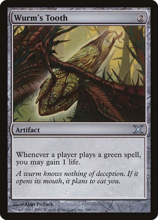 Wurm's Tooth in the group Magic the Gathering / Sets / Tenth Edition at Proxyprinters.com (1828)