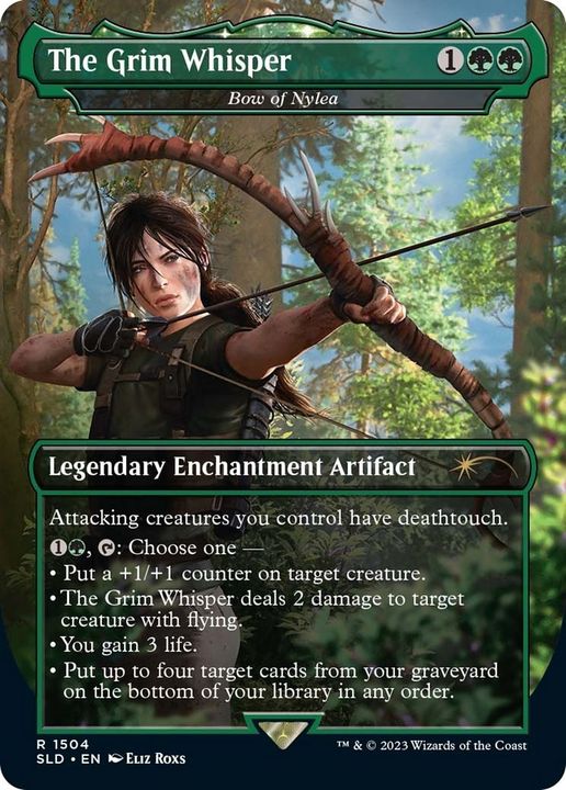 Bow of Nylea in the group Magic the Gathering / Types / Enchantment / Legendary Enchantment at Proxyprinters.com (1829)