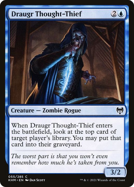 Draugr Thought-Thief in the group Magic the Gathering / Types / Creatures / Zombie at Proxyprinters.com (18294)