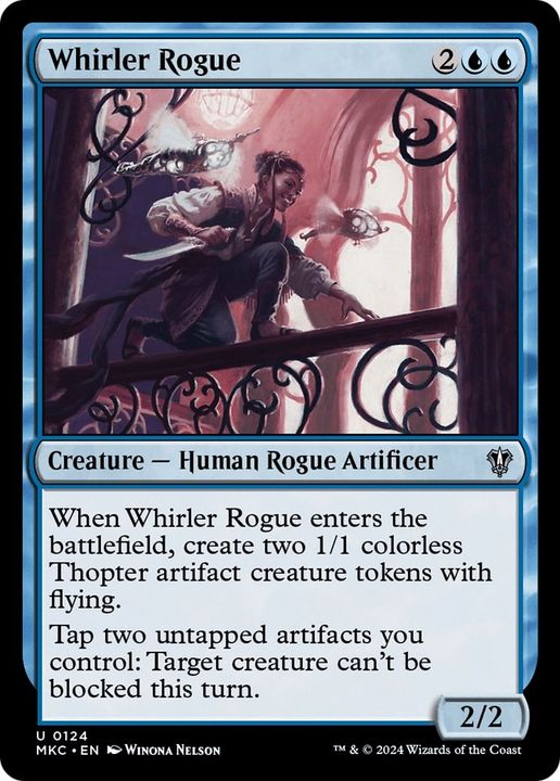 Whirler Rogue in the group Magic the Gathering / Sets / Murders at Karlov Manor Commander at Proxyprinters.com (18299)