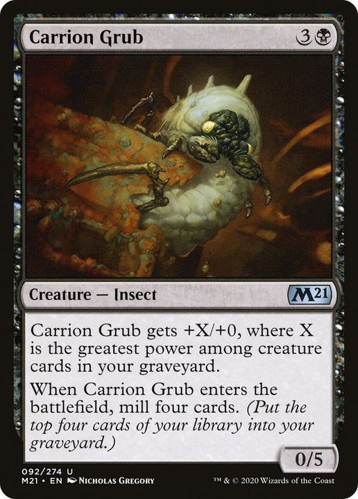 Carrion Grub in the group Magic the Gathering / Sets / Core Set 2021 at Proxyprinters.com (18300)