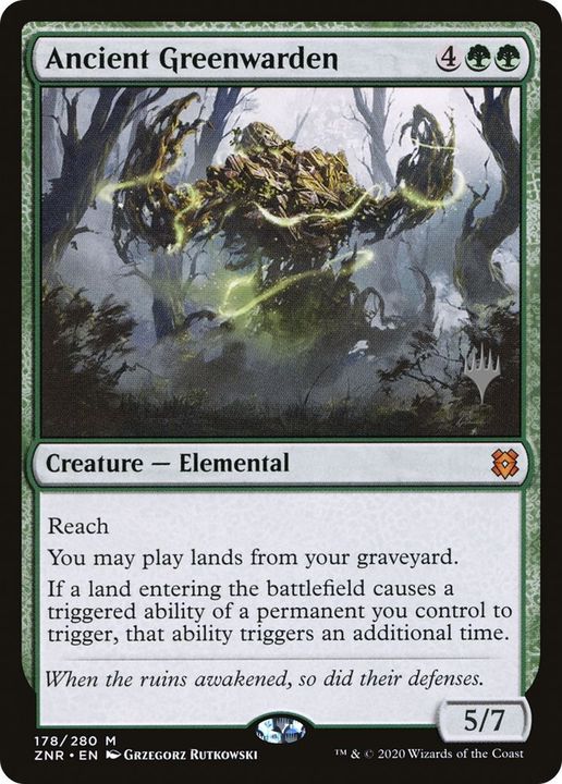 Ancient Greenwarden in the group Magic the Gathering / Types / Colors / Green at Proxyprinters.com (18330)