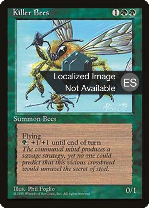 Killer Bees in the group Magic the Gathering / Sets / Fourth Edition Foreign Black Border at Proxyprinters.com (18335)