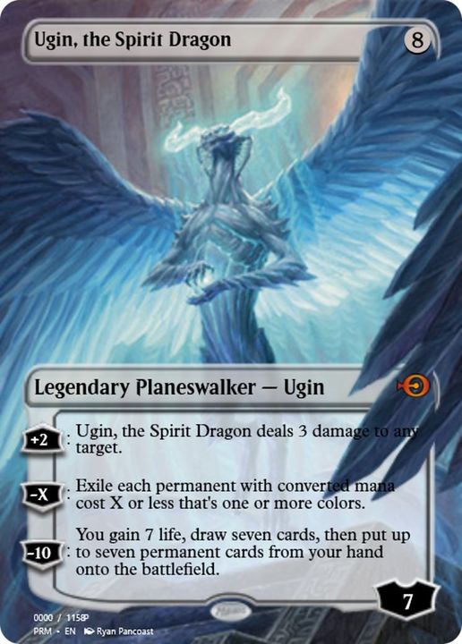 Ugin, the Spirit Dragon in the group Magic the Gathering / Types / Colors / Colorless at Proxyprinters.com (18346)