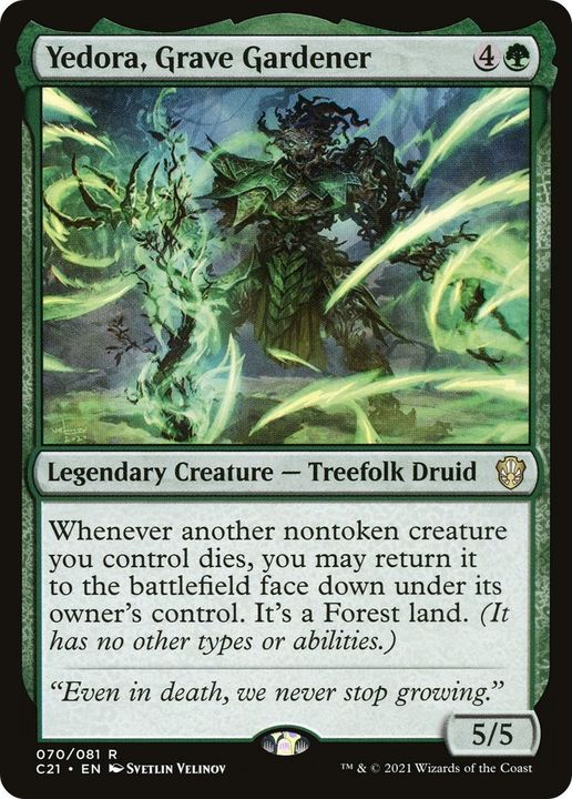 Yedora, Grave Gardener in the group Magic the Gathering / Sets / Commander 2021 at Proxyprinters.com (18351)