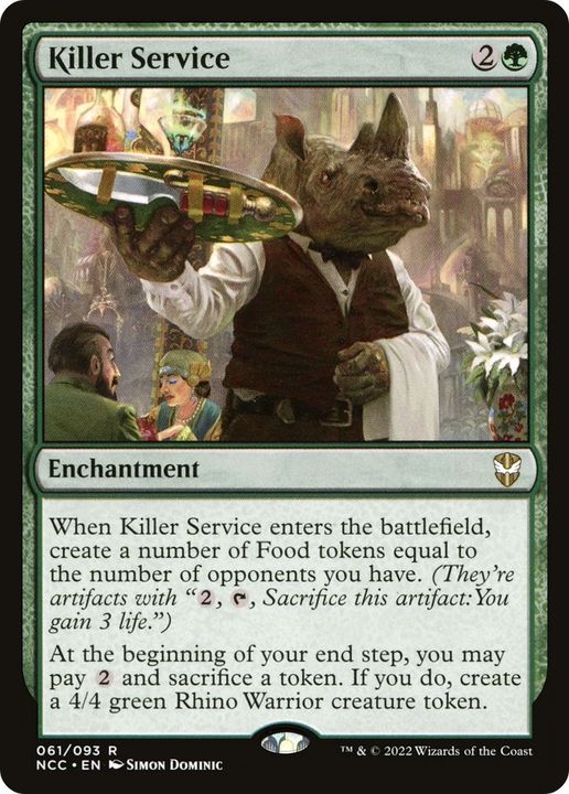 Killer Service in the group Magic the Gathering / Sets / New Capenna Commander at Proxyprinters.com (18356)