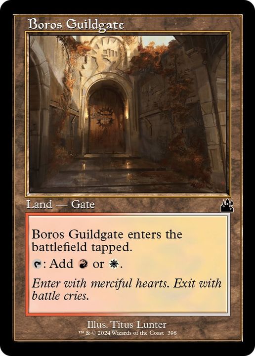 Boros Guildgate in the group Magic the Gathering / Types / Colors / Colorless at Proxyprinters.com (18378)